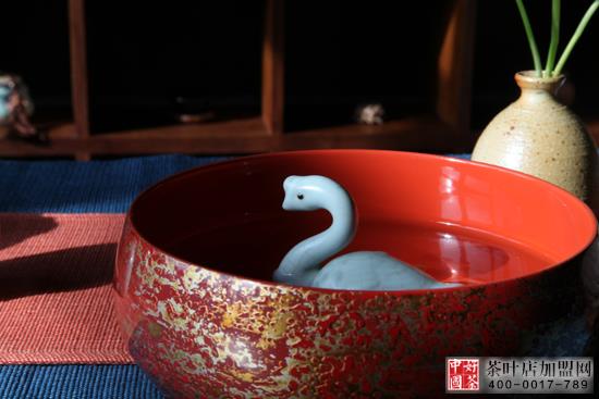 茶宠系列-心爱的小天鹅茶宠--出格款式的茶宠