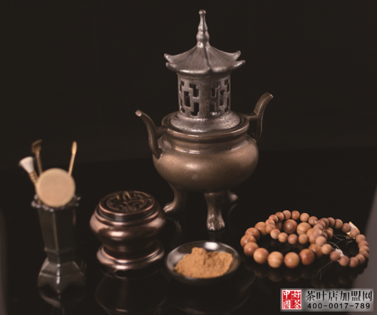 香道摄生用品3，香粉，线香器具
