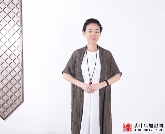 美男茶服,茶叶加盟店,惜物茶服--精美长衫系列-茶服3